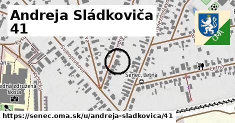 Andreja Sládkoviča 41, Senec