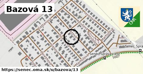 Bazová 13, Senec