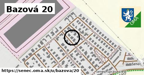 Bazová 20, Senec