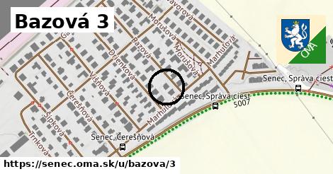 Bazová 3, Senec