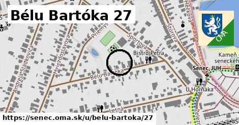 Bélu Bartóka 27, Senec