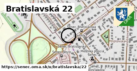 Bratislavská 22, Senec