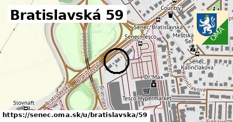Bratislavská 59, Senec