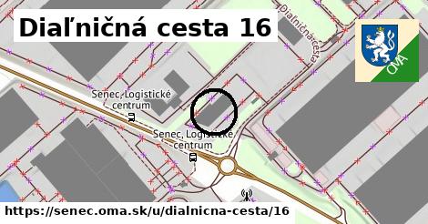 Diaľničná cesta 16, Senec