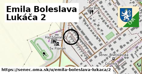 Emila Boleslava Lukáča 2, Senec