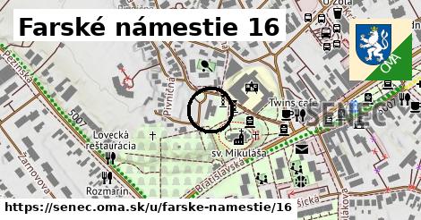 Farské námestie 16, Senec