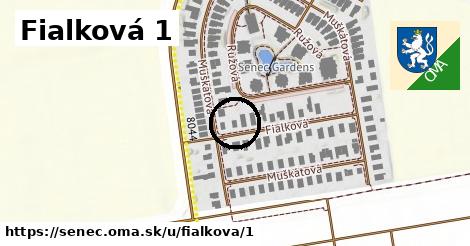 Fialková 1, Senec