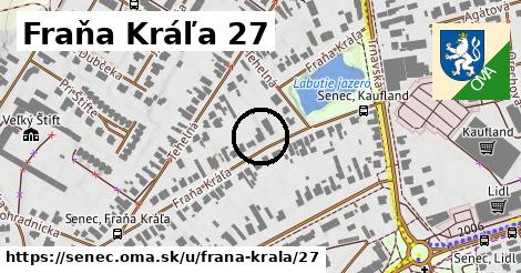 Fraňa Kráľa 27, Senec