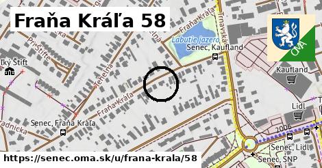 Fraňa Kráľa 58, Senec