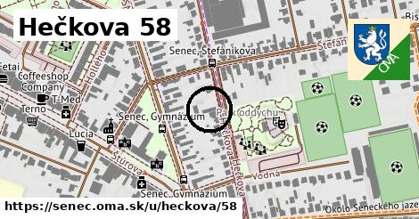 Hečkova 58, Senec