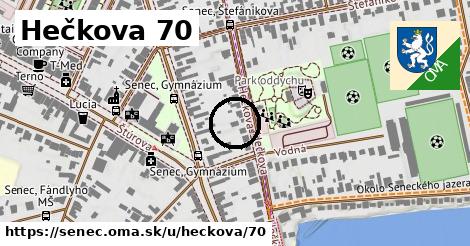 Hečkova 70, Senec