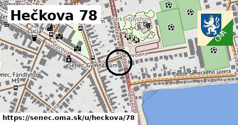 Hečkova 78, Senec