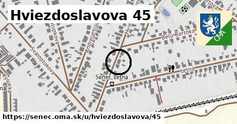 Hviezdoslavova 45, Senec