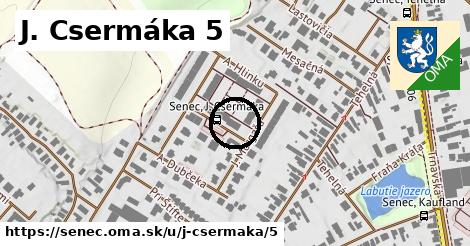 J. Csermáka 5, Senec