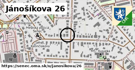 Jánošíkova 26, Senec