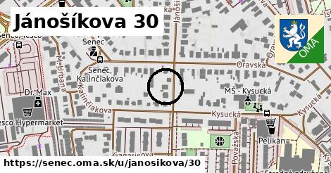 Jánošíkova 30, Senec