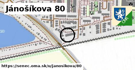 Jánošíkova 80, Senec