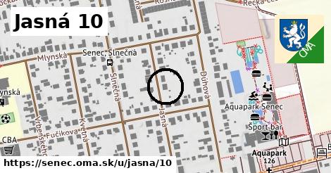 Jasná 10, Senec