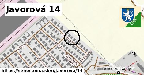 Javorová 14, Senec