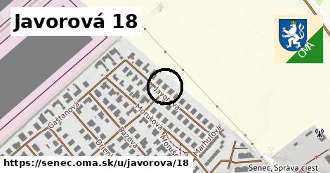 Javorová 18, Senec