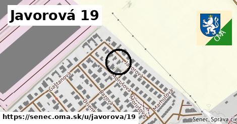 Javorová 19, Senec