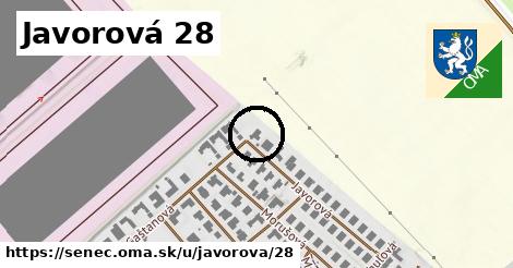 Javorová 28, Senec