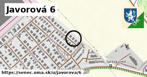 Javorová 6, Senec