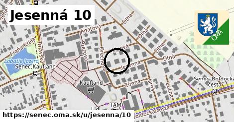 Jesenná 10, Senec