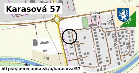 Karasová 57, Senec