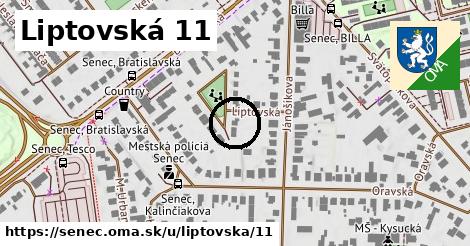 Liptovská 11, Senec