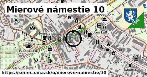 Mierové námestie 10, Senec