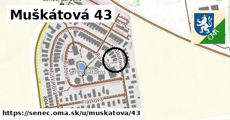 Muškátová 43, Senec