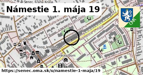 Námestie 1. mája 19, Senec