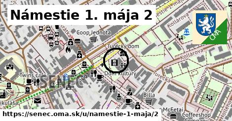 Námestie 1. mája 2, Senec