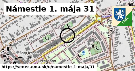 Námestie 1. mája 31, Senec