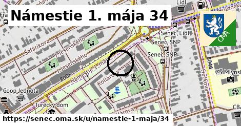 Námestie 1. mája 34, Senec