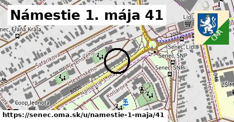 Námestie 1. mája 41, Senec