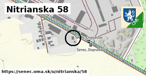 Nitrianska 58, Senec