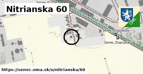 Nitrianska 60, Senec