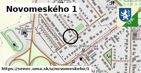 Novomeského 1, Senec