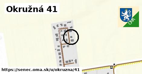 Okružná 41, Senec