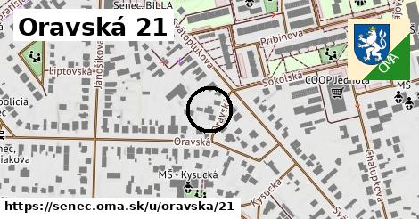 Oravská 21, Senec