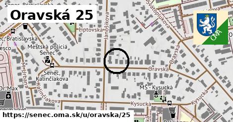 Oravská 25, Senec