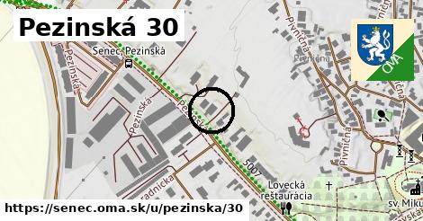 Pezinská 30, Senec