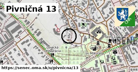 Pivničná 13, Senec