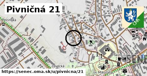 Pivničná 21, Senec