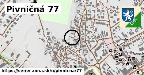 Pivničná 77, Senec