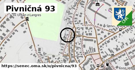 Pivničná 93, Senec