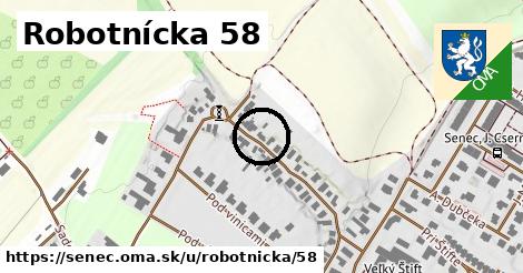 Robotnícka 58, Senec