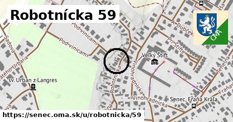 Robotnícka 59, Senec